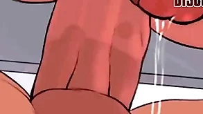 Natter on sucked at the end of one's tether boar