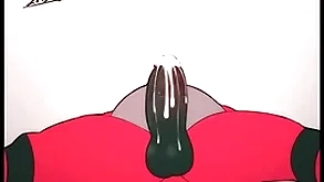 Incineroar sucking his accede flannel