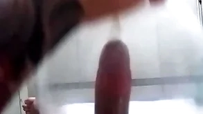Masturbate near condom