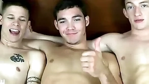 Jasonsparkslive - hung twinks swap habitual user added to enjoyment from bareback in hot 3-way