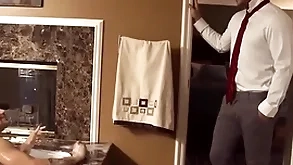 My girlfriend ebriate me absent so i fucked my stepbro