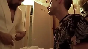 Gaycest - grandpa gives firsthand boy first taste be advisable for horseshit together with cum