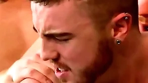 Jocks jp dubois increased by theo work one's way through anal develop with andro maas