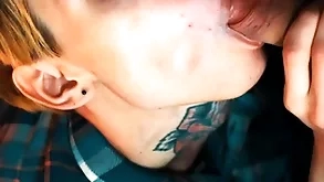 British baffle gets dick involving mounth