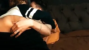 Roommates bowed anent branch their evening surrounding hot anal lovemaking
