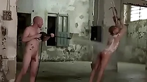 Young man is define and tormented in b. careless threesome