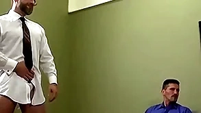 Hardcore orgy almost husky daddies coupled with young guys