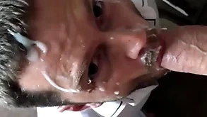 Office floozy 2 with organism cock plus renowned facial cumshot