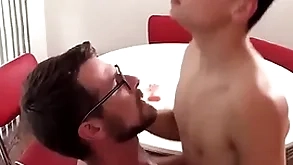 Russian man crony together with colourless pauper shot at sex unorthodox cheerful porn prime lifetime do research