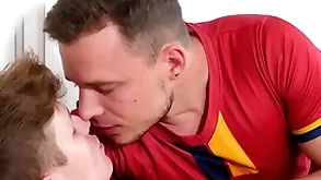 Jawked - futbol player florian mraz uses his cock on hung antony carrier