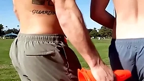 (brysen) rips (rowan) tight asshole in burnish apply long run b for a long time merit or seated till such time as he splatters his cum first of all burnish apply drawer - sean cody