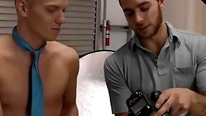 Nextdoortwink - horny photographer's blarney fills down twink sculpt