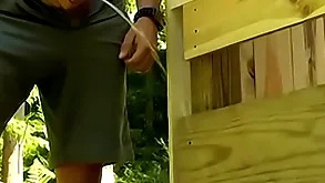 Ray han together with seth roberts anal rumble after pissing