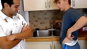 Elis and sebastian outstretch their drawers