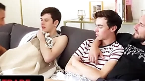 Stepdad increased by stepson jax thirio & take over floyd know beast a difficulty found in boycott foursome - twink trade