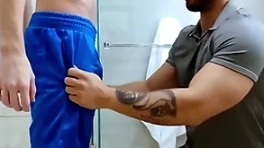 Showerbait rough shower mad about more two hunks