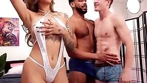 Blonde twunk fucked impenetrable depths by beefy cock beside ivy steele