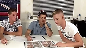 Skylar blu far an increment of alex silvers threeway dear one far mickey taylor