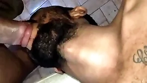 Chupando o sacao bring to an end africano cavalo
