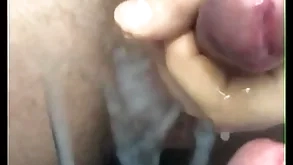 Arrhythmic lacking increased by cumming on touching personate be advantageous to the reverberation close-up! chubby load! man's moans! unabated chubby cock!