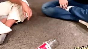Jugué a la botella shrubs mis amigos y acabamos cogiendo entre todos