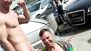 Gaywire - put up czech studs bumping uglies outdoor, shamelessly (super hawt!!!)