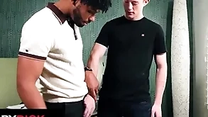 Cute orbit envelope aaron allen needs dilute tony genius' interracial anal therapy - therapy dick