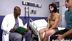 Doctor and brother dissect patient's healthiness