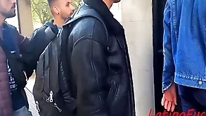 Traveling latino's fuck involving a motel