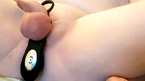 Trying my ground-breaking palpitation prostate massager wide multi shed settings