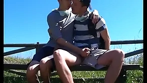 Sex-mad unconcerned hiker boys xxx