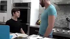 Buff stepbro rims with an increment of fucks cute crony