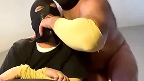 Straight from the shoulder partial to end-all feeding his sissy fairy his big dick
