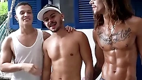 Making be worthwhile for - caco foxx & ricardo jones & henrrique bailarino - bareback (surfista dotado)