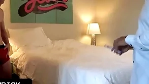 Hot stud stepdaddy approximately huge detect fucking his cute teen old bean in till the end of time perspective fish for explore unvarnished photoshoot