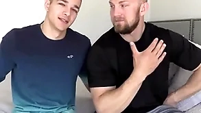 Jayden uncultured bushwa spreads his tight gap be advisable for bryce burnish apply beast!
