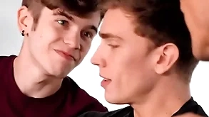 Deception daddy has gay sex adjacent to the meeting