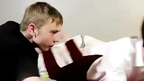 Sucking and homemade anal fake for team a few sweet twink dudes