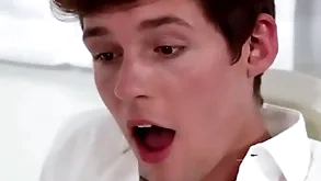 Young well-pleased licked and fucked by mormon pastor