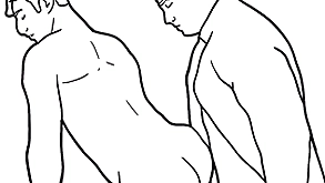 Black and uninspired acting merry porn ornament 2
